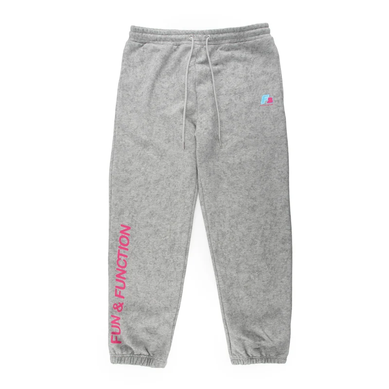 F2 Retro Vegas Jogginghose Ash Damen Grau - Größe wählbar