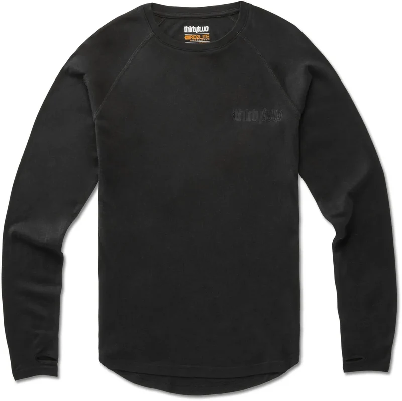 ThirtyTwo Merino L/S Ride Lite Black