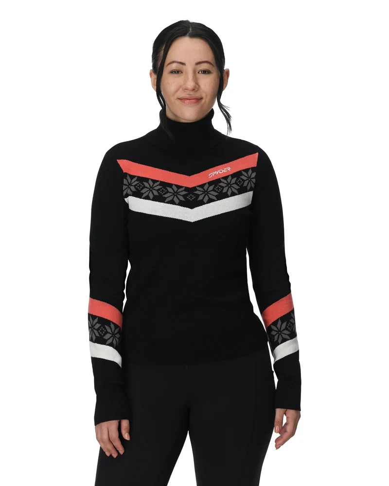 Spyder Stellar Women's Ski Sweater - Black