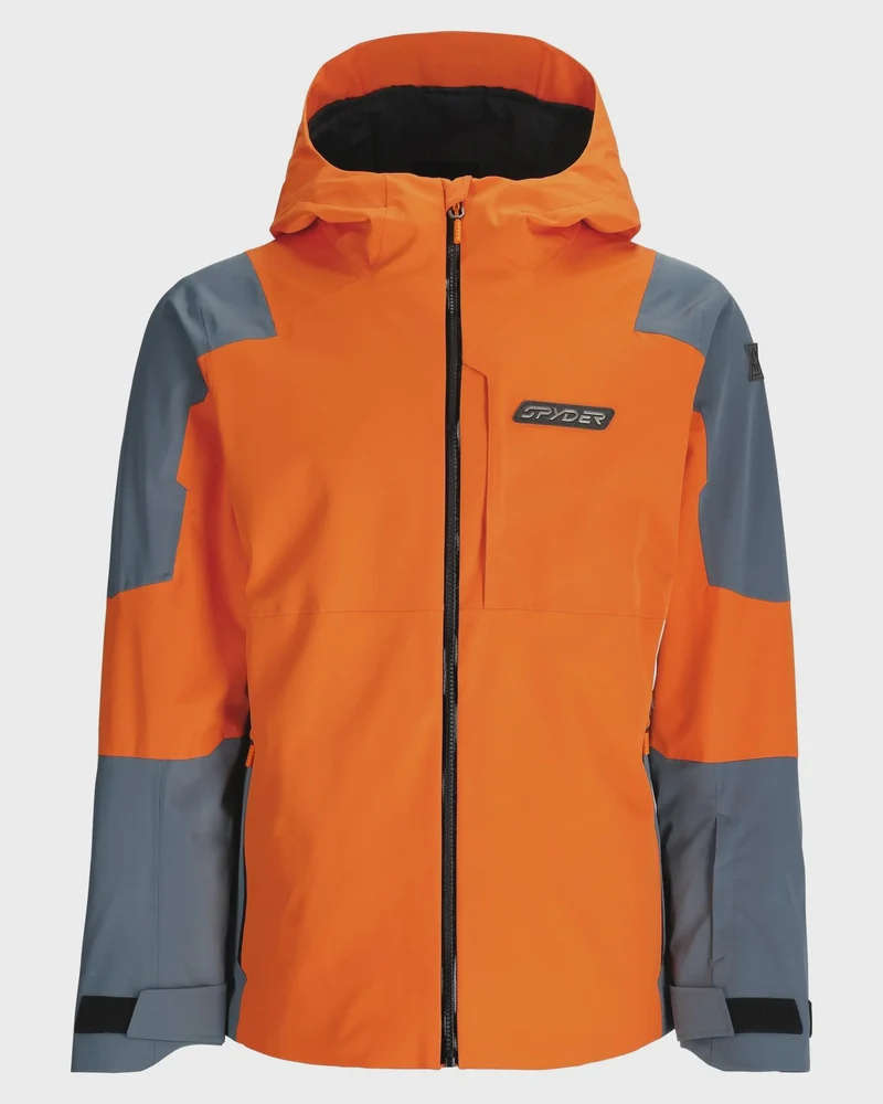 Spyder Taos Men's Shell Jacket - Flash Orange