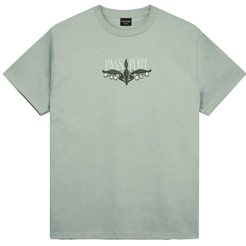 Pass Port T-Shirt Lily of the Valley Verde