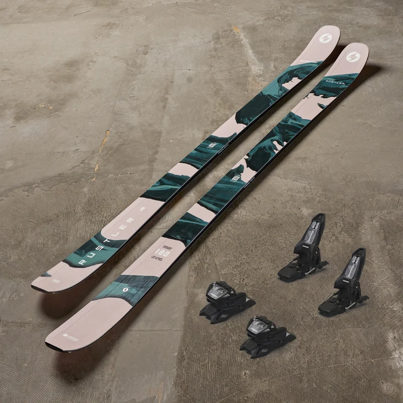 Blizzard Rustler 9 Skis w/ Marker Griffon 13 Bindings 2027