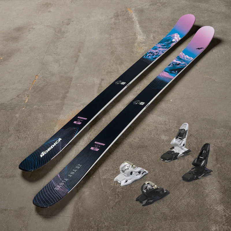 Nordica Santa Ana 92 Skis w/ Marker Squire 11 Bindings 2027 // Women's