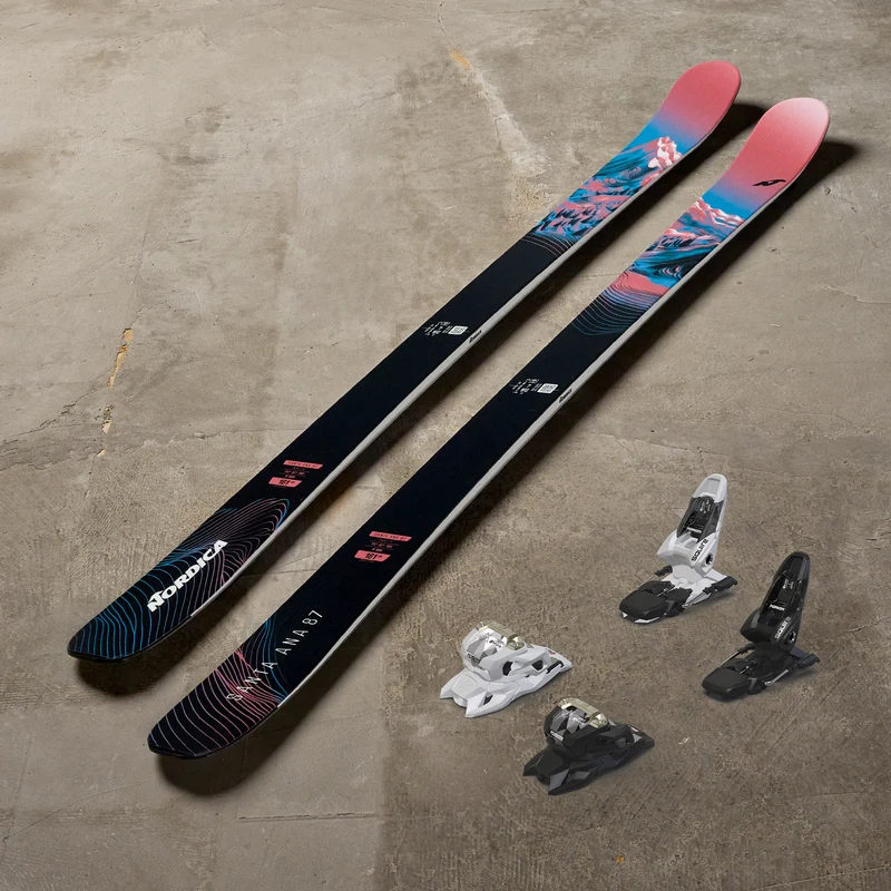 Nordica Santa Ana 87 Skis w/ Marker Squire 11 Bindings 2027 // Women's