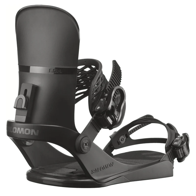 Salomon EDB Snowboard Bindings Black Unisex