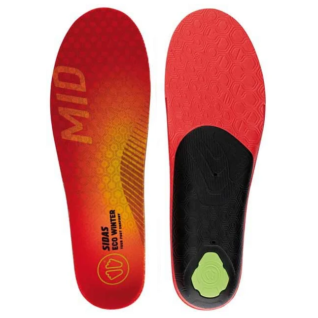 Sidas 3Feet Eco Winter Mid Ski Insoles - Medium Arch