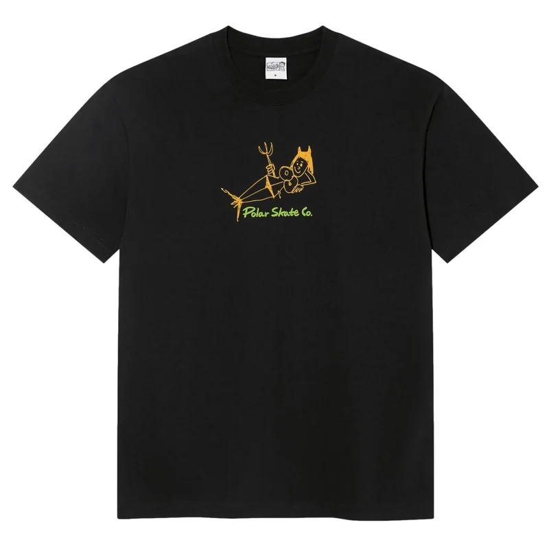 Polar Skate T-Shirt Devil Woman Black