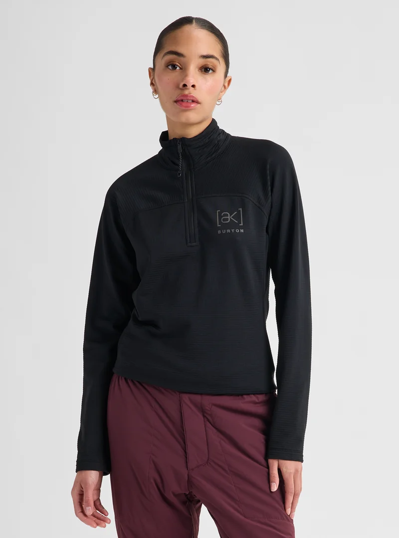 Burton [ak]® Helium Grid Fleece mit Viertelreißverschluss für Damen