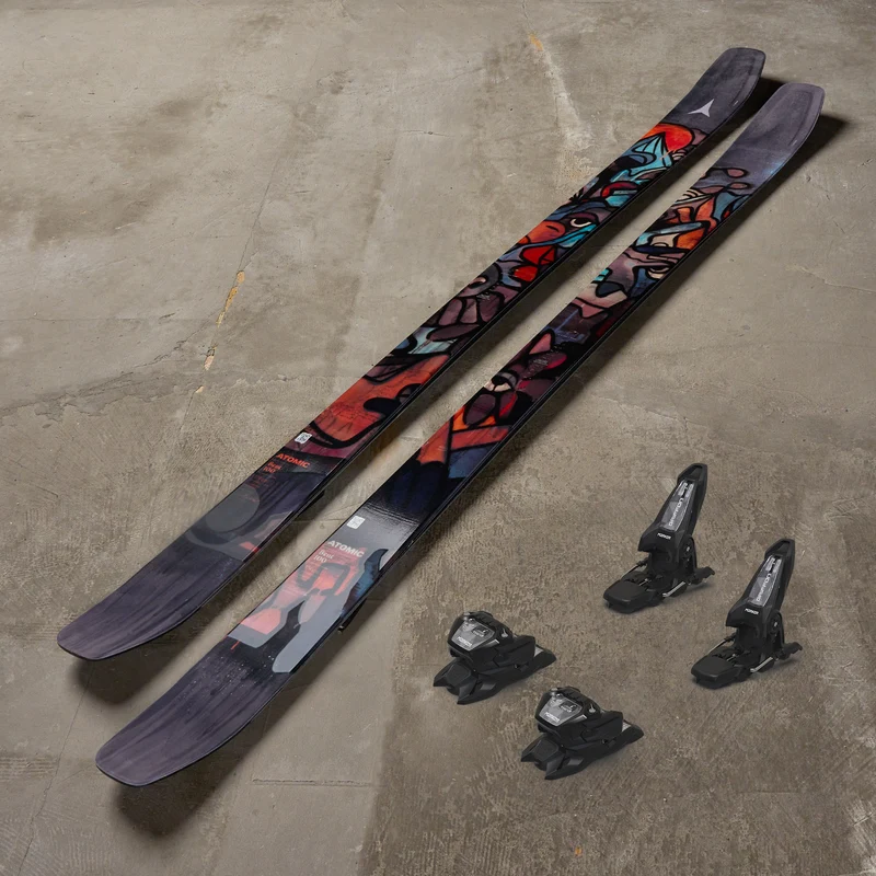Atomic Bent 100 Skis w/ Marker Griffon 13 Bindings 2026