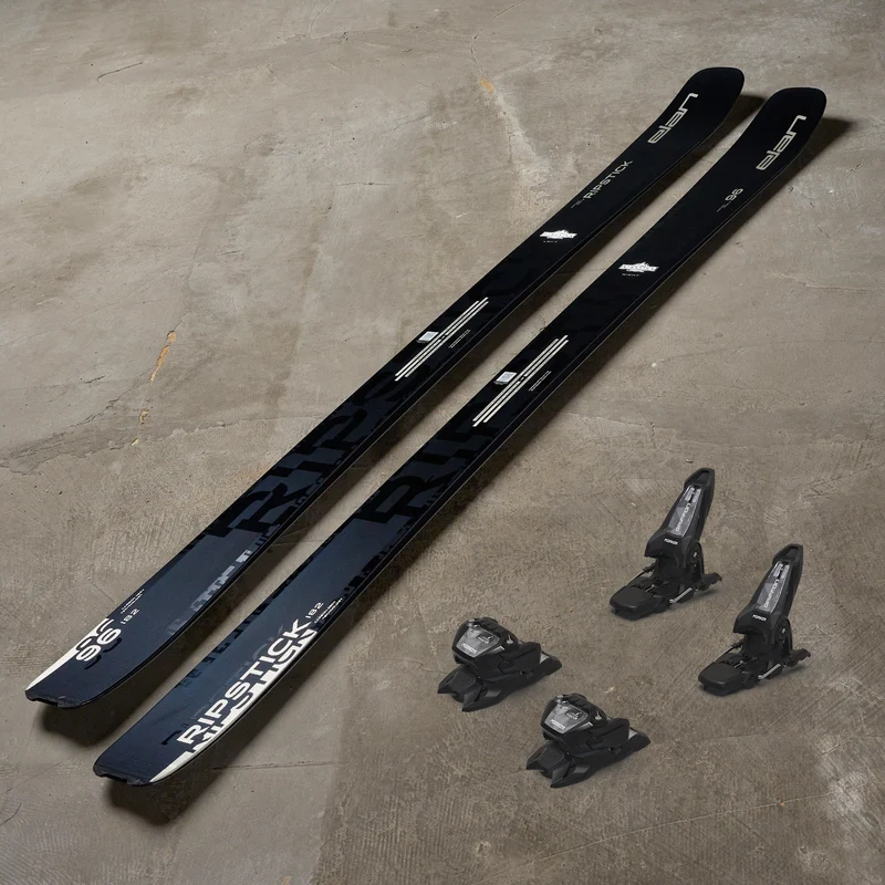 Elan Ripstick 96 Black Edition Skis w/ Marker Griffon 13 Bindings 2026
