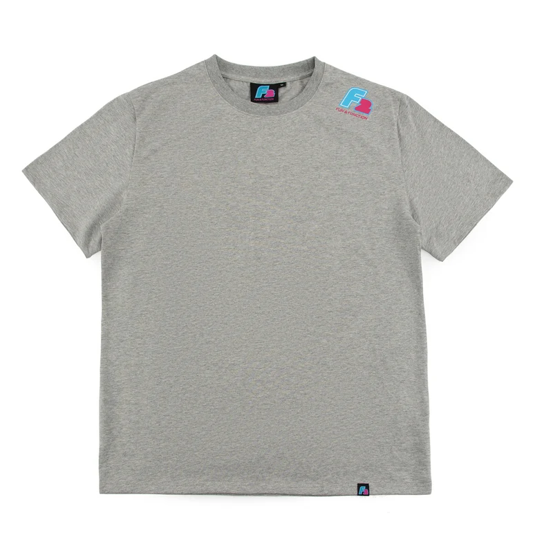 F2 Retro T-Shirt Axxis Ash Unisex Tshirt Grau - Größe wählbar