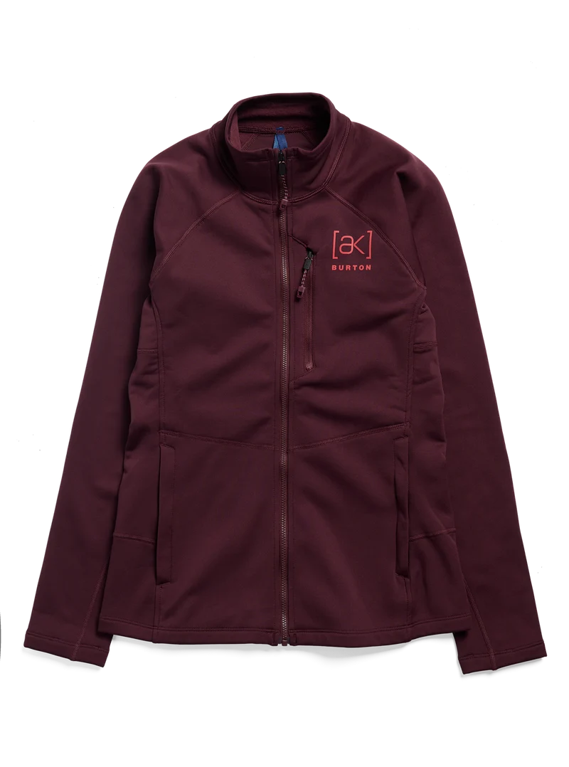 Burton [ak]® Baker Stretch-Fleece mit durchgehendem Reißverschluss für Damen