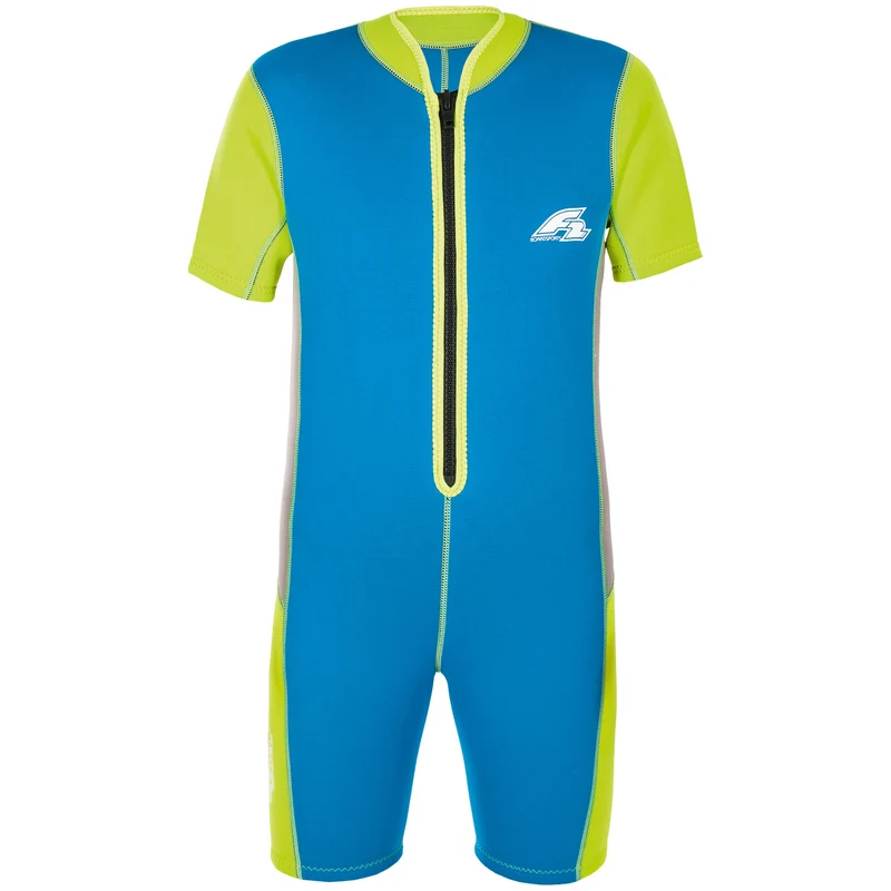 F2 Junior Neopren Anzug Neo - Kid 3mm 4-14yrs Größe wählbar Blau