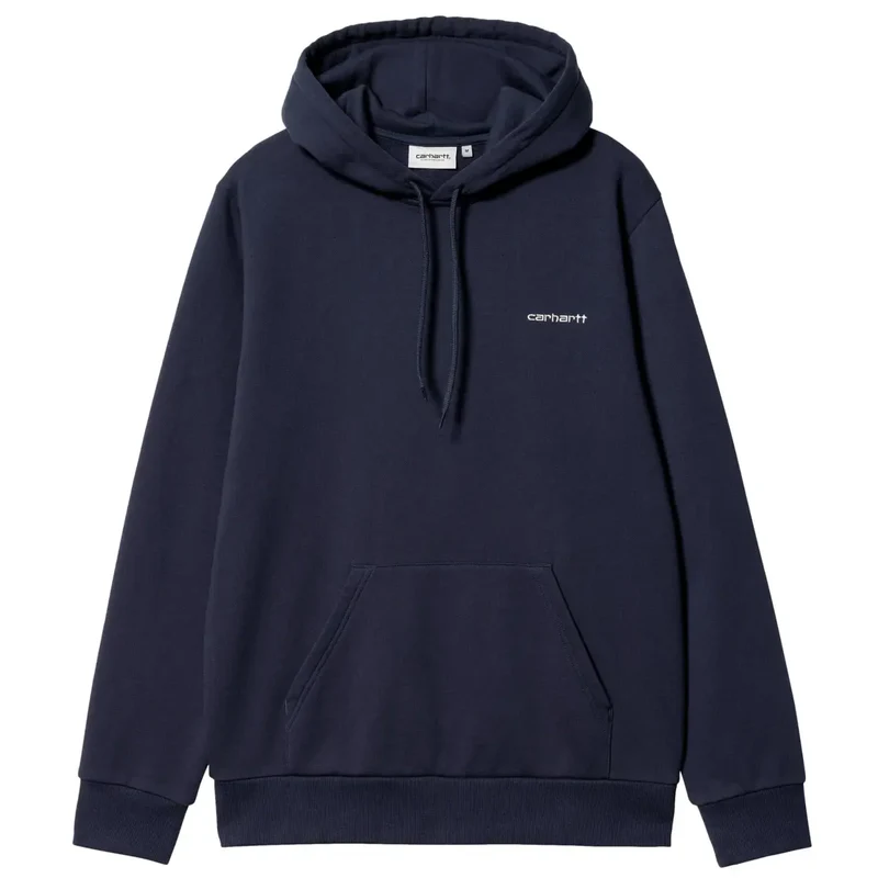 Carhartt WIP Hooded Script Blue