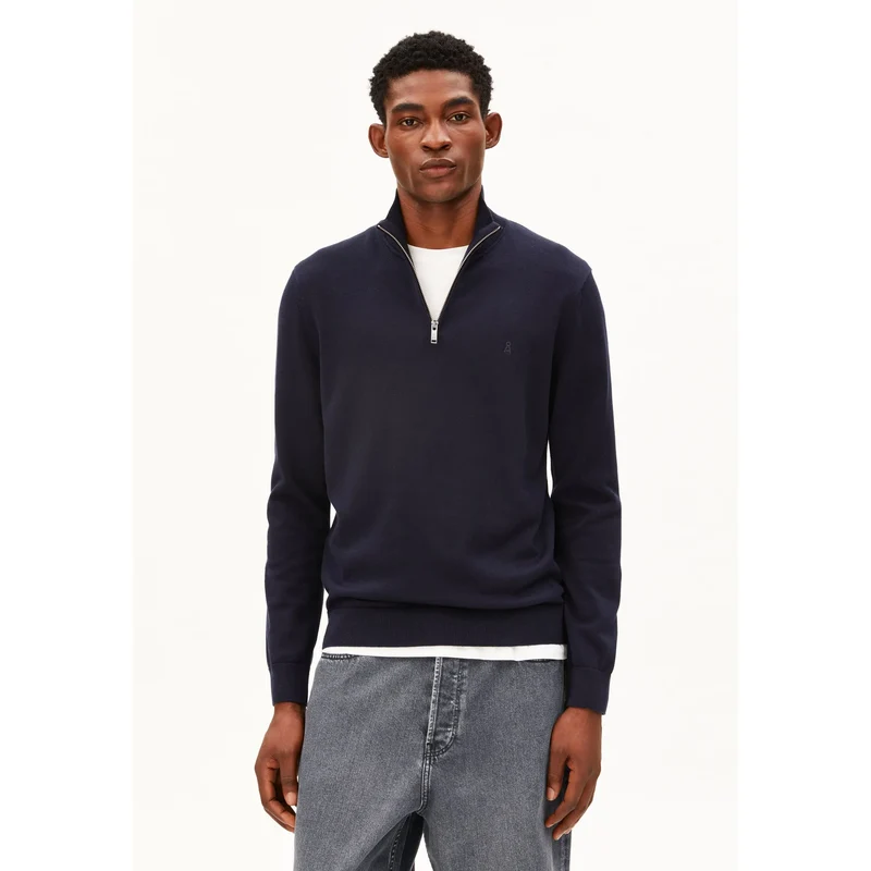 Faabes Half Zip Knit Sweater