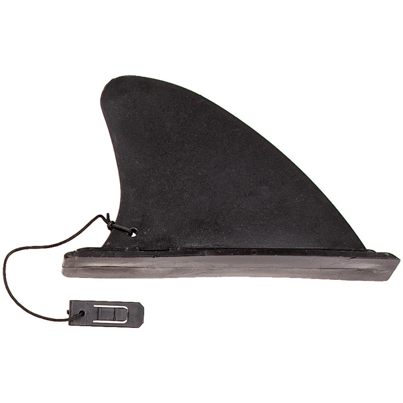 F2 Finne River Fin 4" Slot Box inkl Klip System 18,3 x 3,5 cm Schwarz