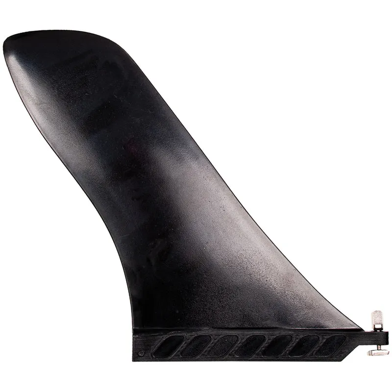 F2 Finne Race Fin 10" US Box mit Schraube und Mutter 19,4 cm Schwarz
