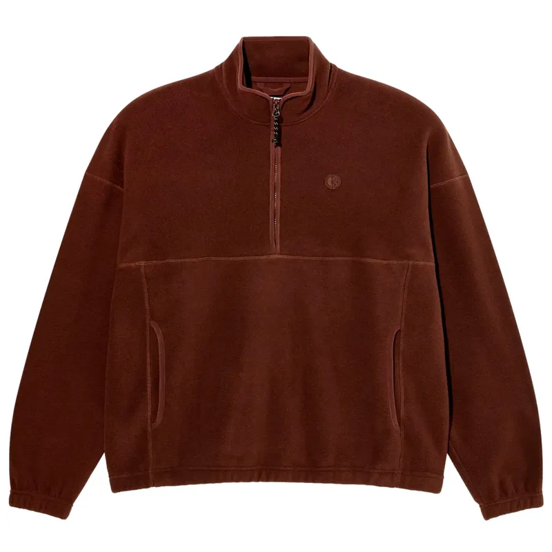 Polar Sweater Ivan Halfzip Wine