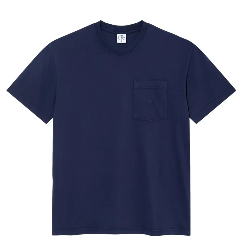 Polar Skate T-Shirt Pocket Dark Blue