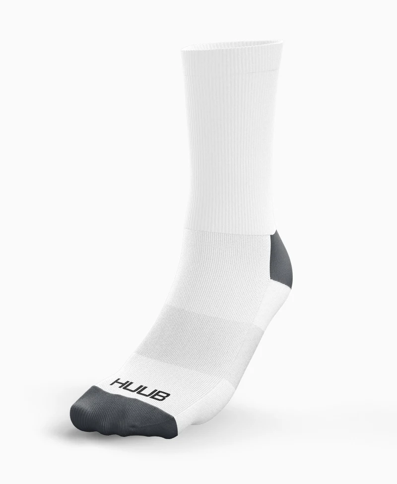 HUUB Cycling Socks - White