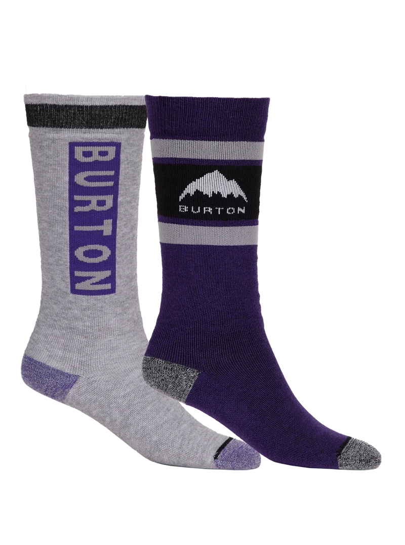 Kids' Burton Weekend Midweight Socks (2 Pack)