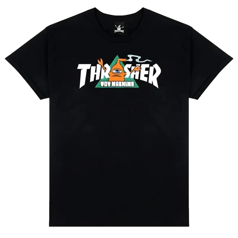 Toy Machine x Thrasher Vortex T-Shirt X TOY Machine