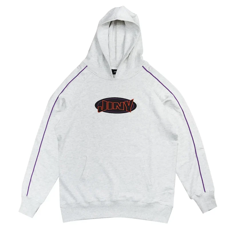 Jiny Hoodie Ellipse Reglan Grey