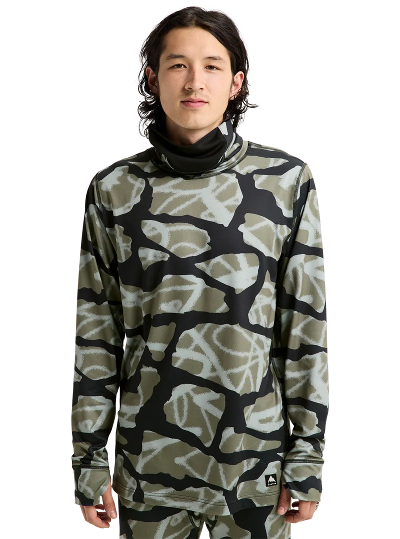 Men's Burton Midweight Base Layer Long Neck Shirt