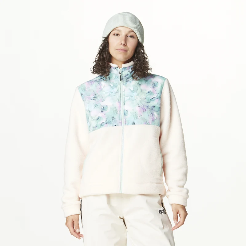 Polaire zippée femme ZELKOVA PRINTED