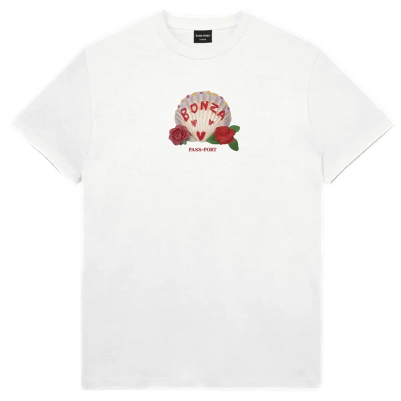 Pass Port T-Shirt Bonza TEE Bianca