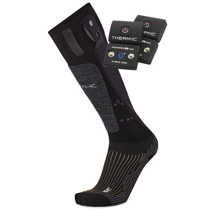 Therm-ic Powersocks Heat Fusion Heated Socks + S-Pack 1400B Battery