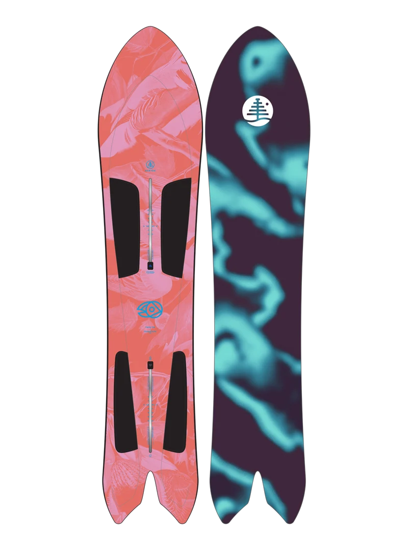 Burton Family Tree 3D Channel Surfer Flat Top Snowboard