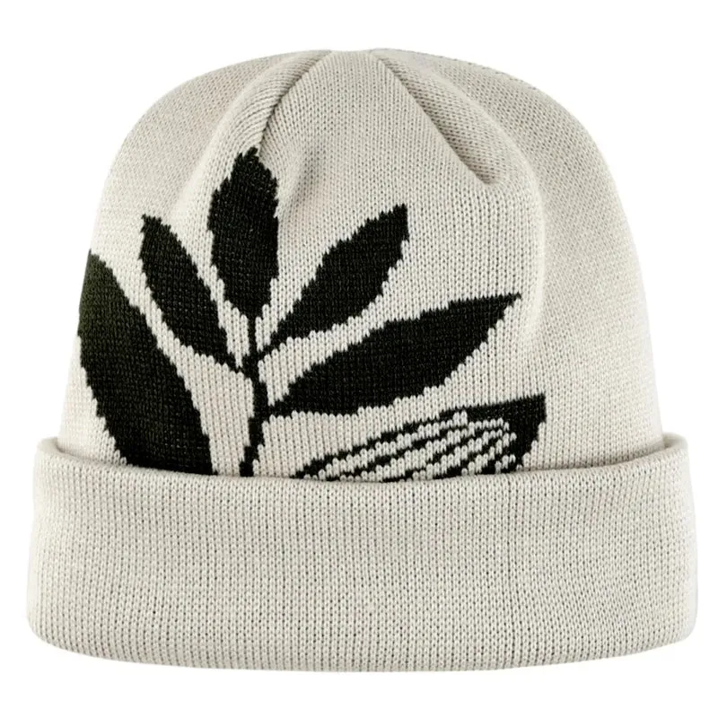 White Plantasia Knit Beanie