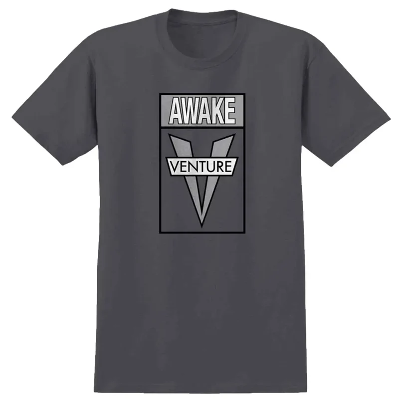 Venture T-Shirt Awake Charcoal Grey