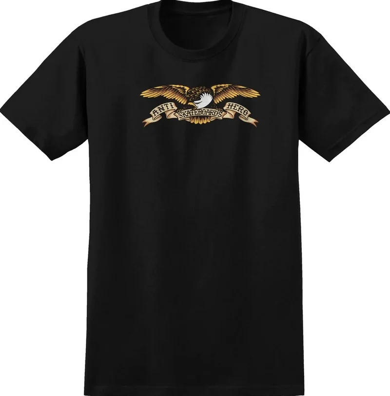 Anti Hero Maglietta Eagle Black