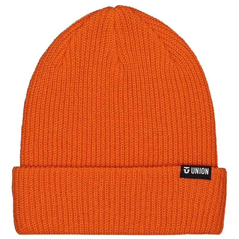 Union Beanie Snowboard Orange Low Cuff
