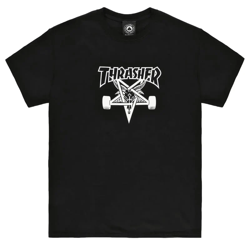 Thrasher Maglietta Skate Goat Black