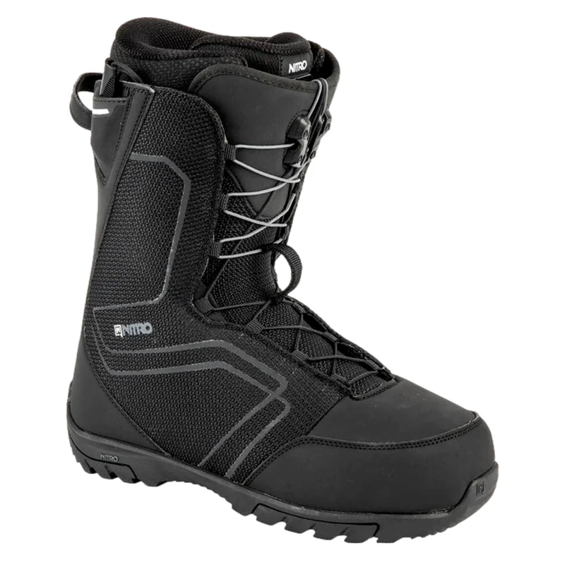 Nitro Sentinel TLS Black Snowboard Boots
