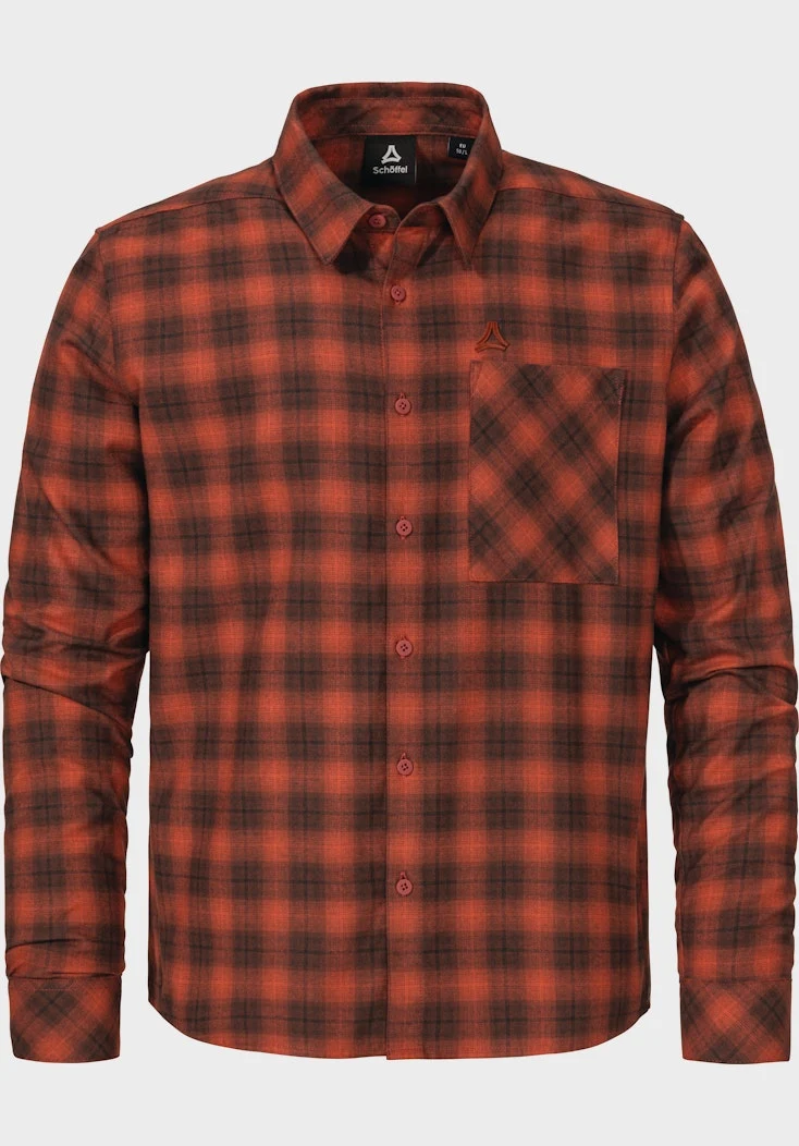 SCHÖFFEL Flanellhemd Shirt Style Kleion MNS