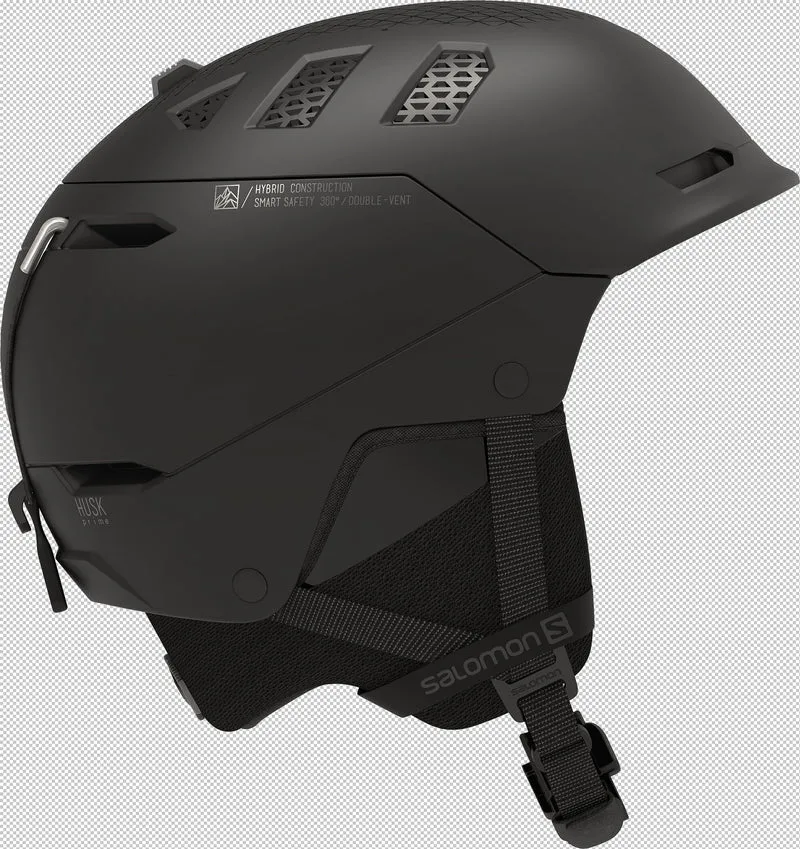 SALOMON Herren Helm HUSK PRIME Black mit Hybrid Thinshell