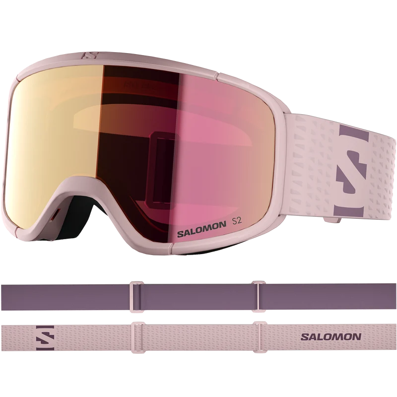 SALOMON GOGGLES AKSIUM 2.0 S Skibrille Heav.Pink