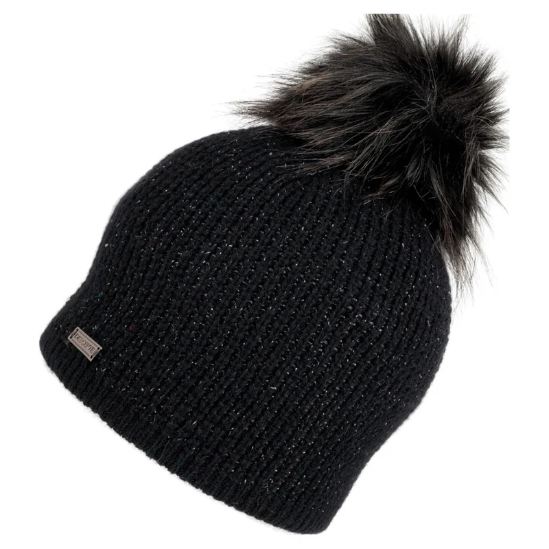 Descente Sonia Fur Pom Pom Women's Beanie