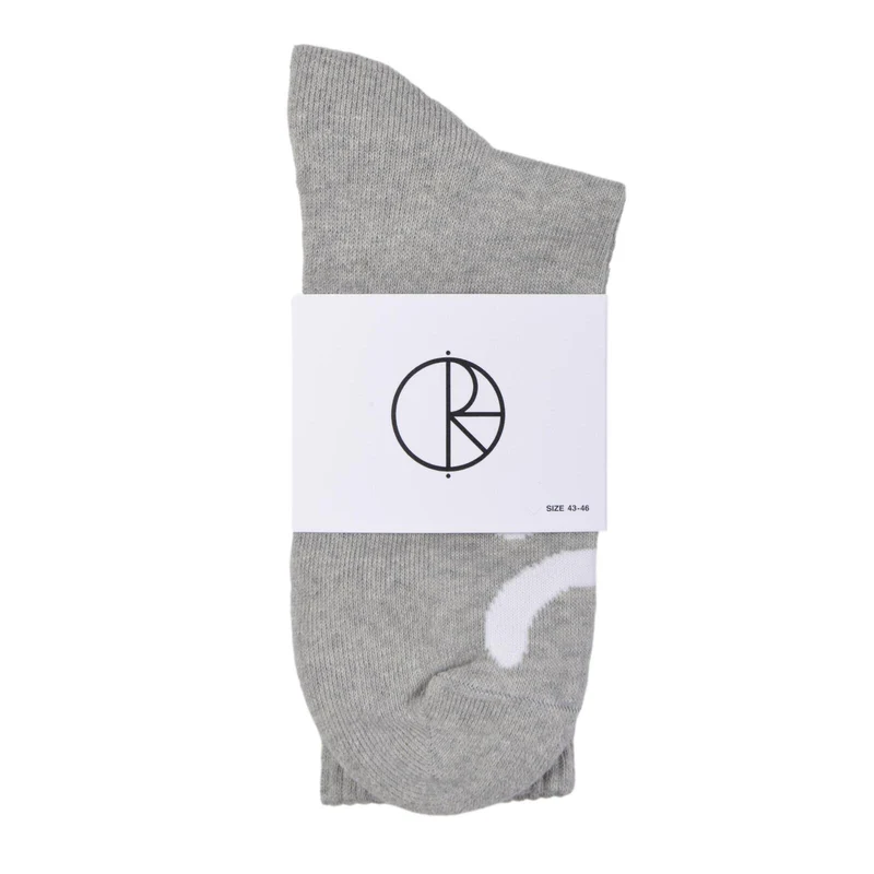 Polar Happy SAD Grey Socks