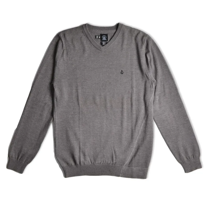 Volcom Upstand Sweater Maglioncino Dark Grey