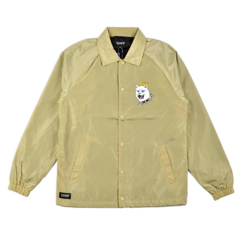 Ripndip 3 Heads Coach Jacket Khaki