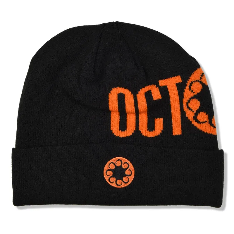 Octopus Logo Fold Nero