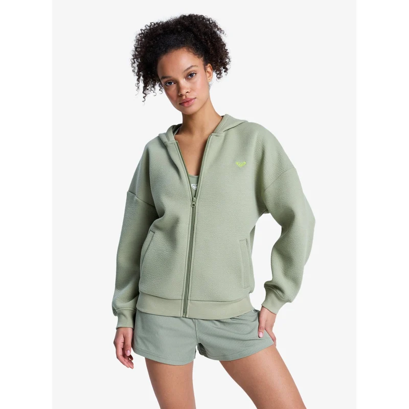 Rise And Vibe Textured Hoodie