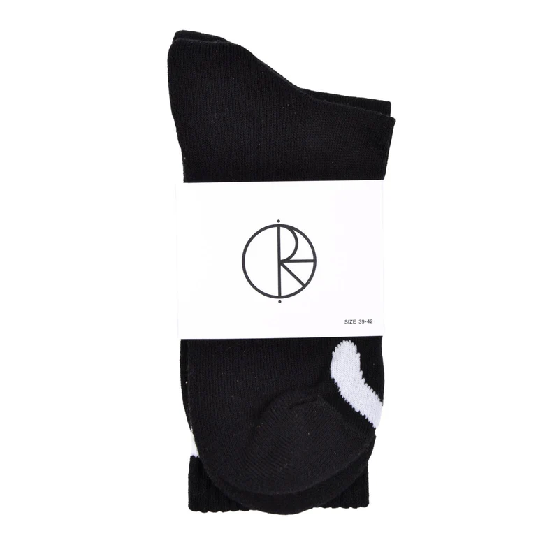 Polar Calze Happy SAD Black White