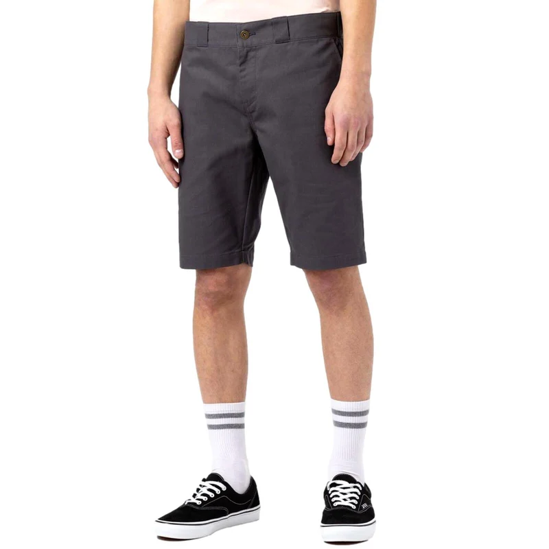 Dickies Grey Slim Workshort Flex