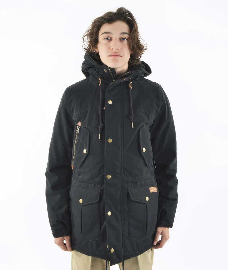 Volcom Stone Black Starget Parka